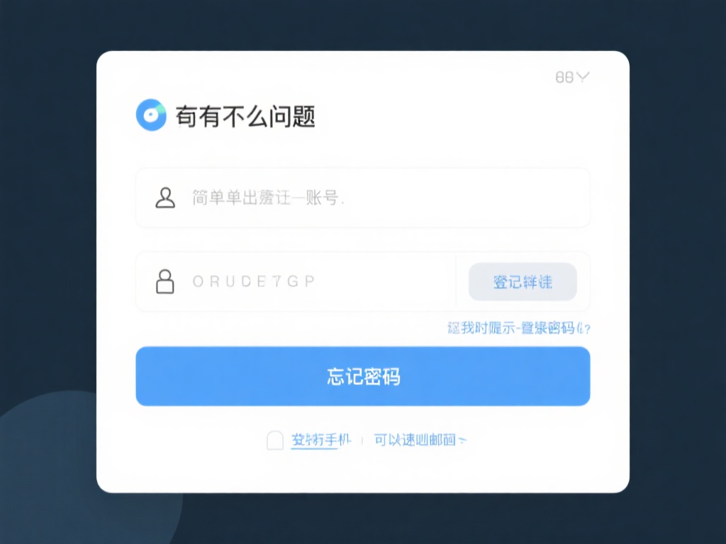 有时候，问题可能就出在最简单的地方——账号或密码输