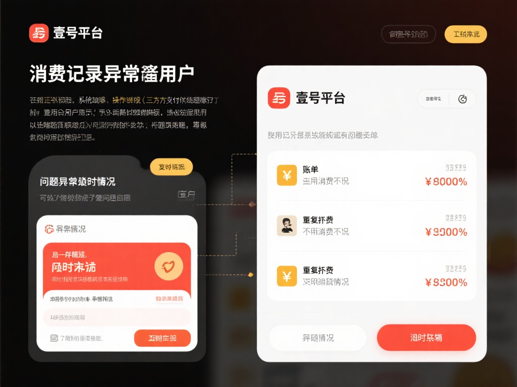 消费记录异常通常指用户在使用壹号娱乐平台时，发现账