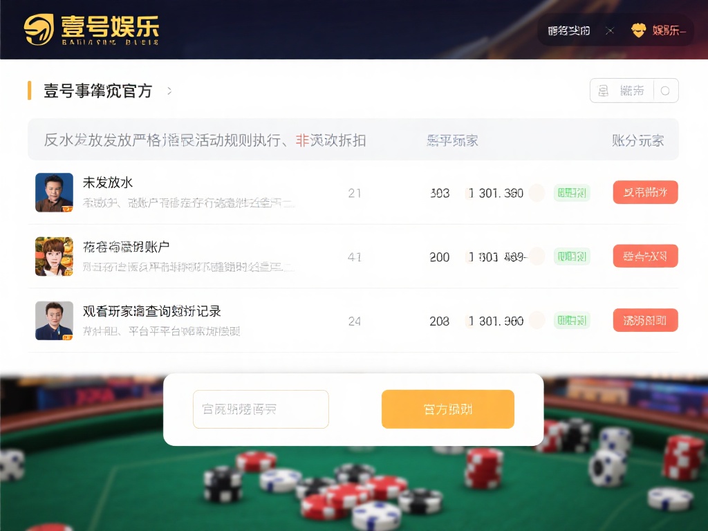 随着事件发酵，壹号娱乐官方迅速作出回应，表示反水发